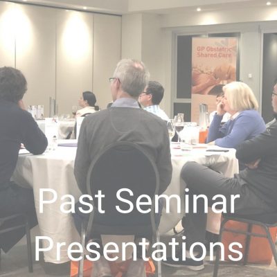 Past Seminar Presentations Image